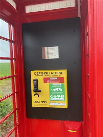 - Defibrillator Ready for Action
